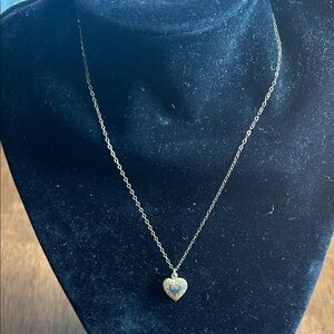 Vintage Kids Gold Filled Heart Necklace - Charming Children's Jewelry